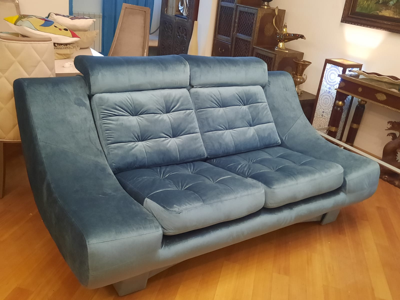 Обивка дивана на дому. Билибино